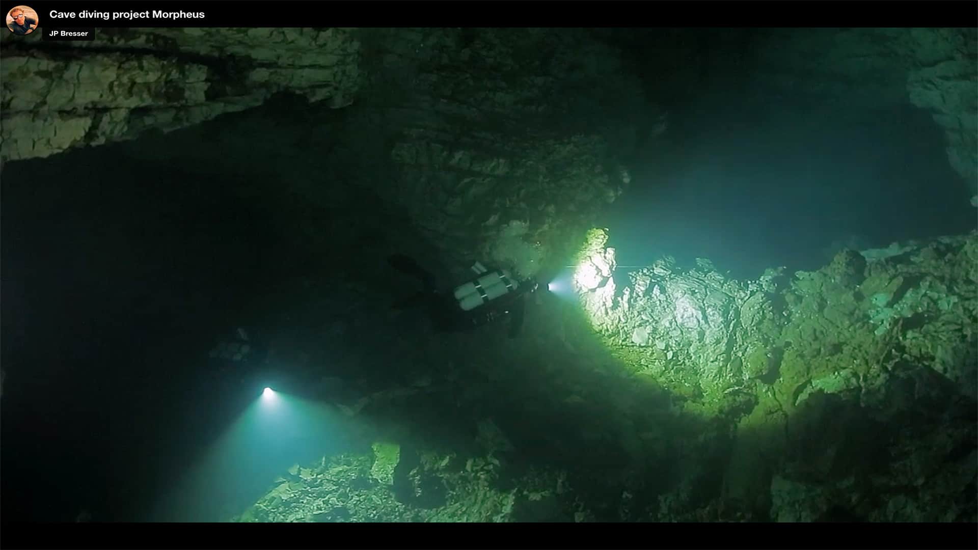 Screenshot: Cave diving - Projekt Morpheus