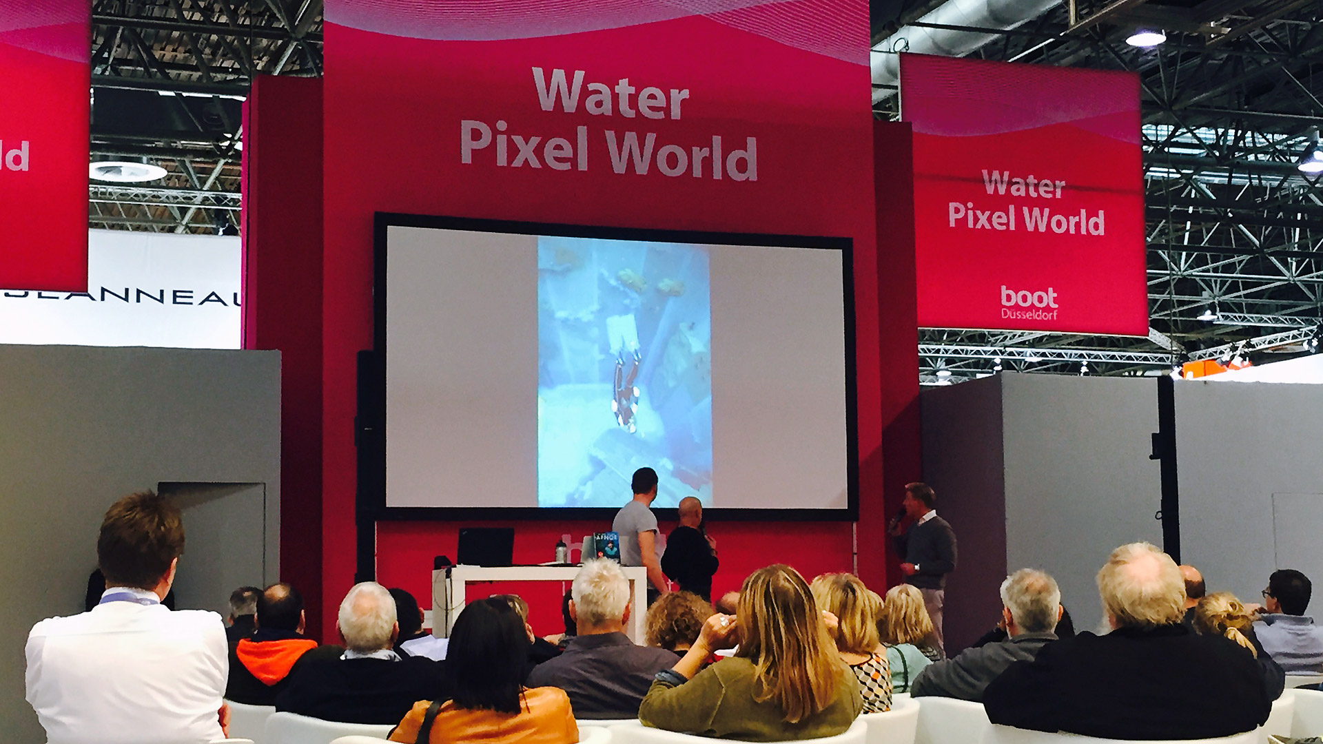 Water Pixel World: Vortrag auf der Boot 2015