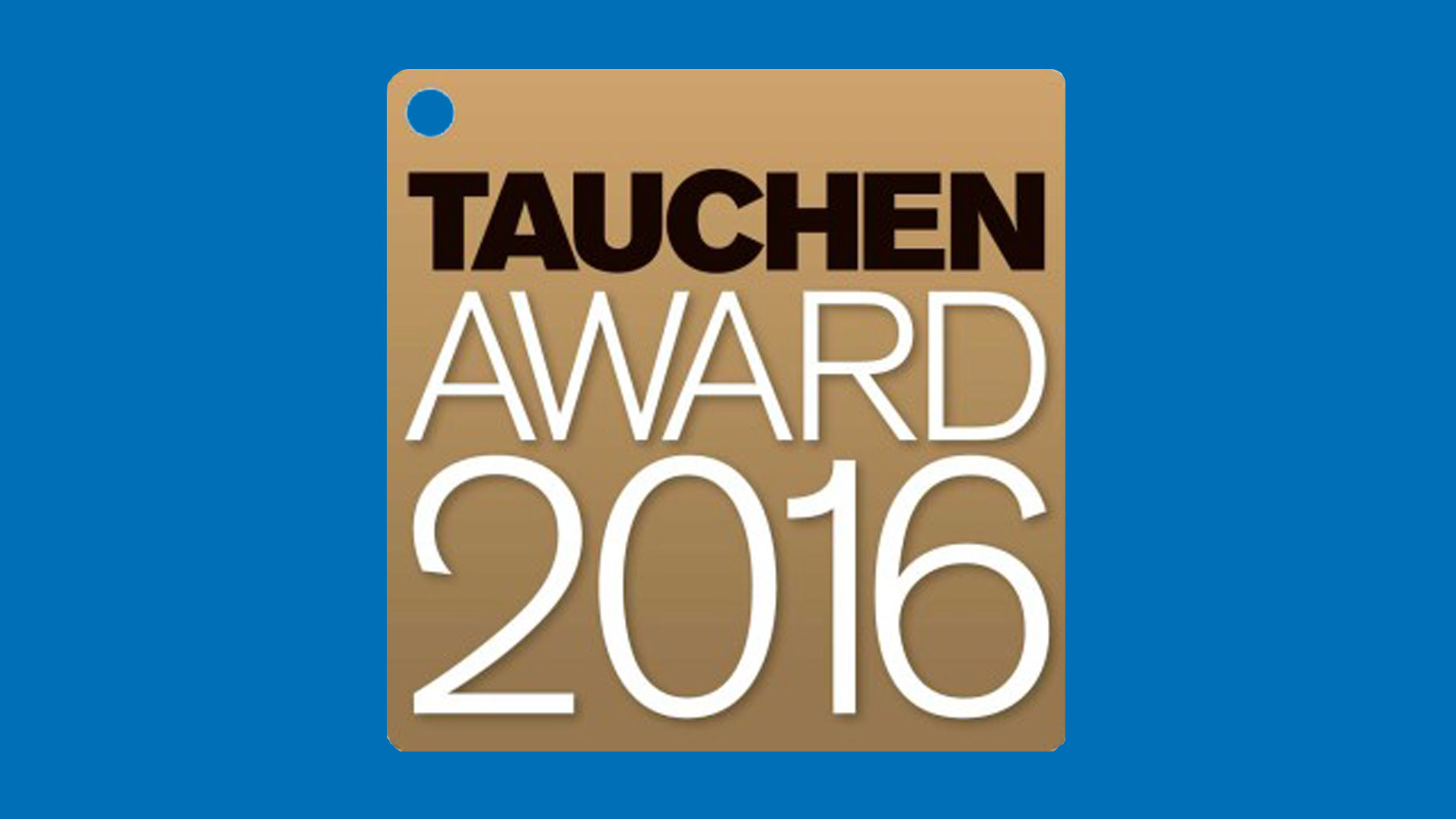 Tauchen Award 2016