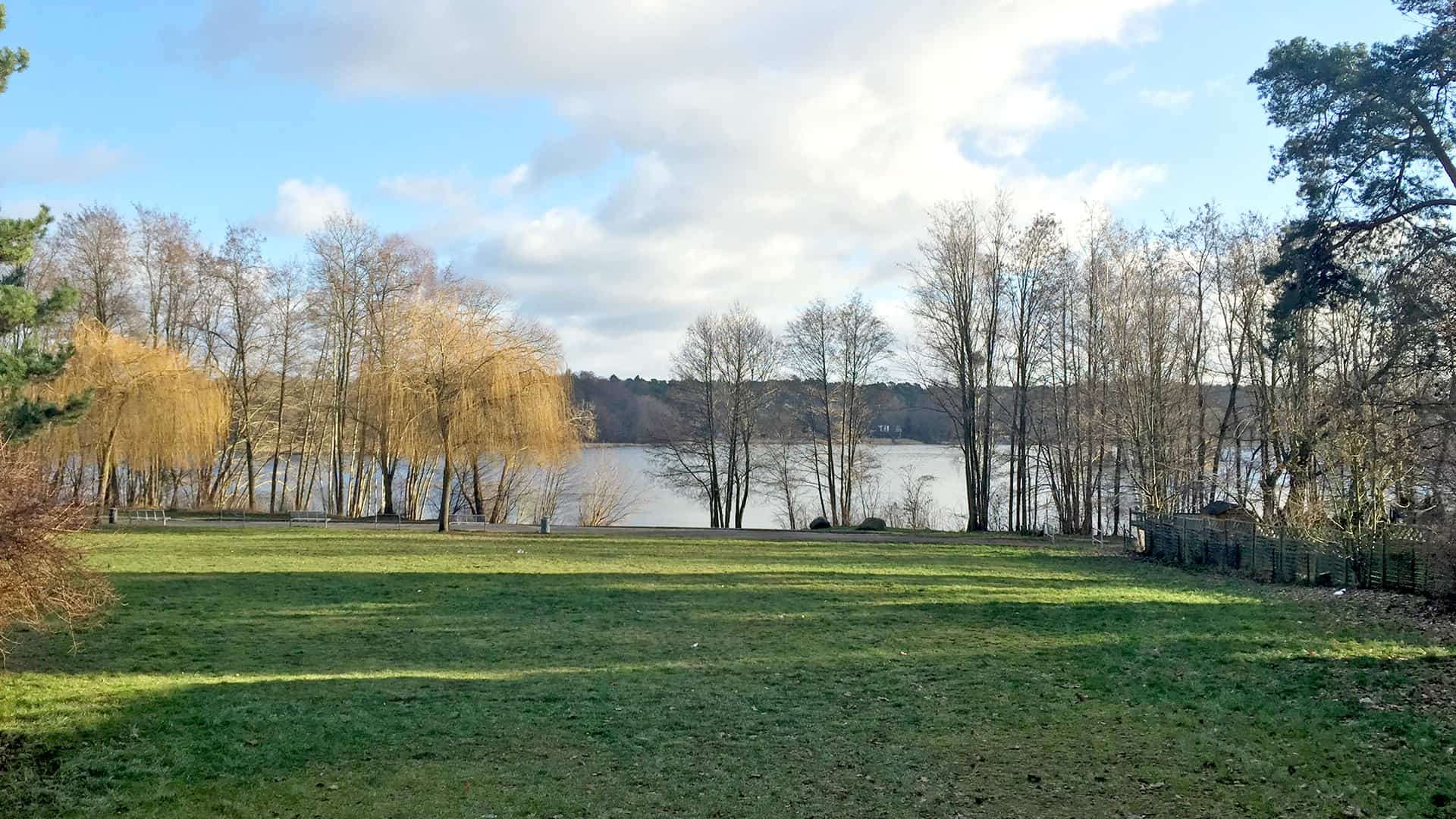 Foto: Glienicker See, Einstieg Altenheim
