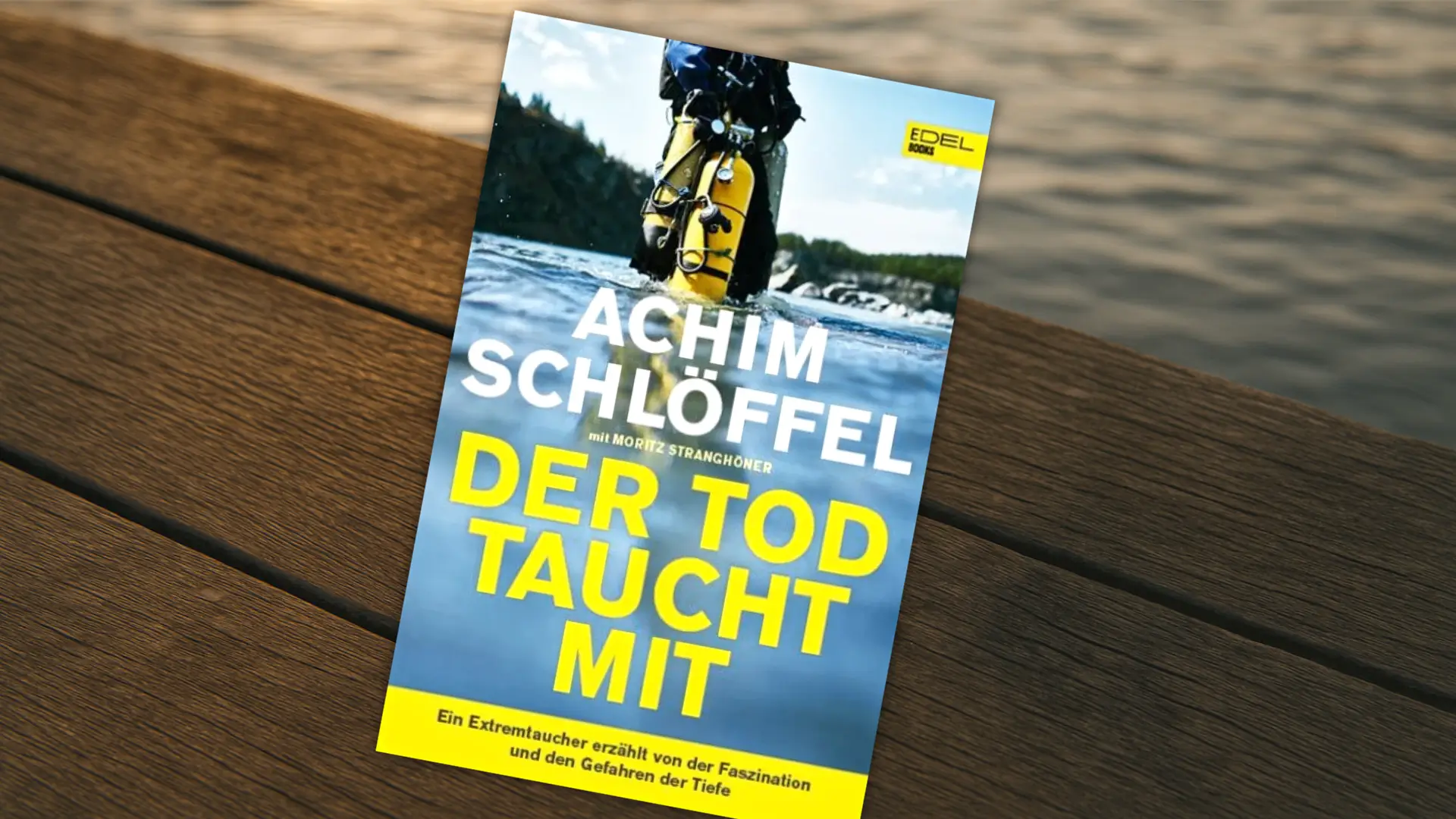 Buchcover: Der Tod taucht mit von Achim Schlöffel