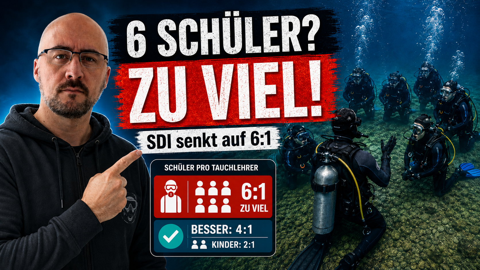 Grafik: Schüler-Lehrer-Verhältnis beim OWD-Kurs